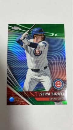 topps chrome 鈴木誠也 99枚限定 シリアル シカゴカブス /99