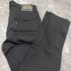 【極美品】EDWIN 503 金パッチ 日本製 ブラックデニム W32のサムネイル