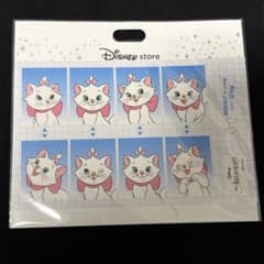 ディズニー 証明写真風ステッカー マリーちゃん おしゃれキャット