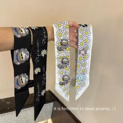 G-DRAGON zoa ZO&FRIENDS スカーフ 黒白 2点セット - メルカリ