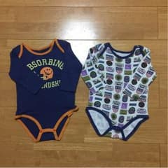 肌着 長袖 ボディスーツ 80のサムネイル