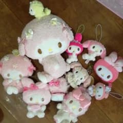 マイメロ　ピアノちゃん　ぬいぐるみのサムネイル