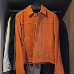 GUCCI レザーブルゾン オレンジ サイズ46のサムネイル