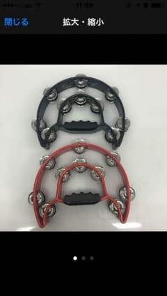 ★タンバリン2個セット★たららん様のサムネイル