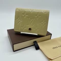 ルイヴィトン ヴェルニ 名刺ケース カードケース エナメル - メルカリ