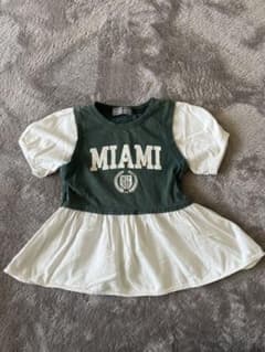 MIAMIプリント フリル付きTシャツのサムネイル