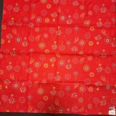花火プリント ハンカチ&お弁当包み 大判　約50×50のサムネイル