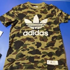 アディダス×エイプのコラボ半袖Tシャツ adidasのサムネイル