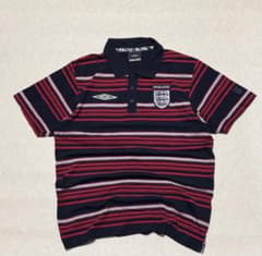 umbro イングランド代表 ボーダー ポロシャツ - メルカリ