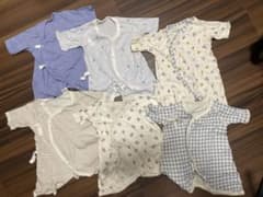ベビー肌着セット 50-60cm未満 6点のサムネイル