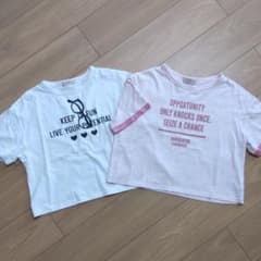 150〜160cm 女の子　Tシャツ2枚セットのサムネイル