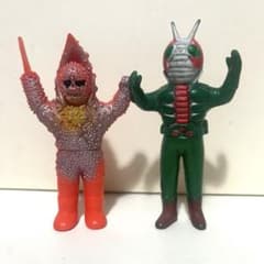 タカトク製 仮面ライダーV3 ソフビ フィギュア - メルカリ