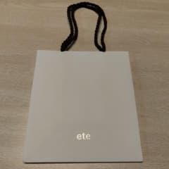 ete ショッパー 紙袋 リボン付きのサムネイル