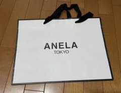 ANELA ショップ袋 大きめ ホワイトのサムネイル