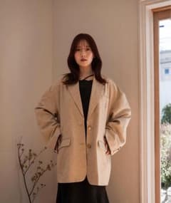 ★mideal★ spring tweed over jacket ジャケットのサムネイル