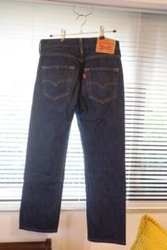 Levi's リーバイス 501 W28 L32 ブラックデニムのサムネイル