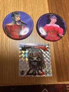 倖田來未 ディナーショー グッズ 缶バッジ ステッカー - メルカリ