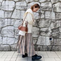 【11月15日削除】ドノバン　チェックスカート　Mのサムネイル