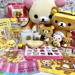 리락쿠마 정리 판매 카페 포트&머그 코리락쿠마 봉제인형 노트 외