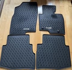 cx-8 マツダ純正 ゴム製 黒 フロアマット オールウェザー サーフィン 
