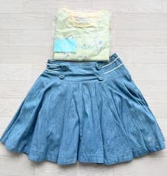 pom ponette junior Tシャツとフレアスカートセットのサムネイル
