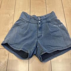 ピンクラテ　デニムハーフパンツのサムネイル