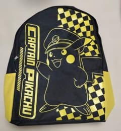 Captain Pikachu リュックサック ブラック イエローのサムネイル