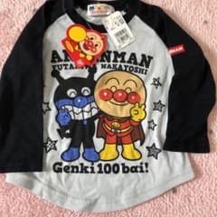 値下げしました！　　新品タグ付き　アンパンマン Tシャツ　90cmのサムネイル