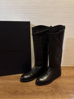 JIL SANDER NAVY ロングブーツ　37のサムネイル