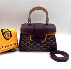 GOYARD ミニサイゴン バーガンディ 2WAYバッグ