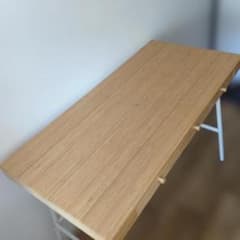 IKEA LILLÅSEN リルオーセン デスク竹102x49 cm - メルカリ