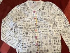 STUDIO PICONE イラストプリント サマーカーディガン 40のサムネイル