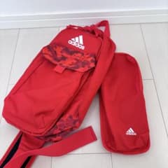 ももクロ×ポシュレ adidas ボディバッグ 赤のサムネイル