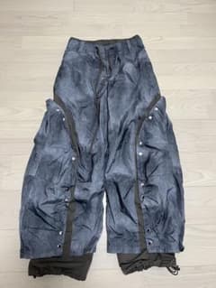 grancy ボタンレイヤードデザインナイロンパンツ　早い者勝ちのサムネイル