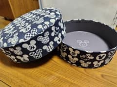 ディズニーランドお土産の空箱 和風なミッキーマウスのデザインのサムネイル