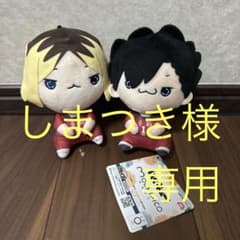 ハイキュー!!もちぴこ ぬいぐるみ 音駒 孤爪研磨 黒尾鉄朗 セット