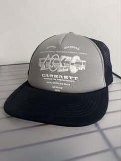 Carhartt WIP メッシュキャップ グレー ブラックのサムネイル