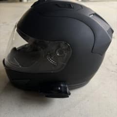 motobase フルフェイスヘルメット マットブラック インカム付きのサムネイル