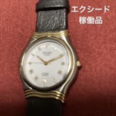 CITIZEN EXCEED レディース クォーツ腕時計　日本製　新品電池