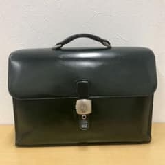□ dunhill ダンヒル ビジネスバッグ 書類カバン レザー ブリーフ