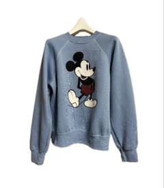 白足ミッキー スウェット Mサイズ 90s ディズニー