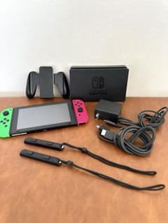 Nintendo Switch 本体 ネオンピンク/ネオングリーンのサムネイル