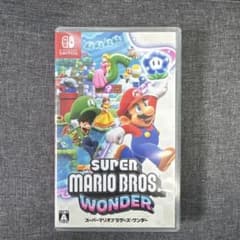スーパーマリオワンダー　ニンテンドー　Switch ソフトのサムネイル