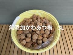 無添加かわあつ梅3L 10kg 白干し - メルカリ