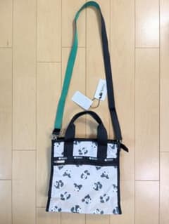 ☆新品☆パンダ☆レスポ☆ショルダーバッグ☆レスポートサック☆トート 