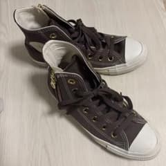 CONVERSE コンバース オールスター ハイカット ブラウン22.5cm