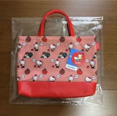 新品 familiar ファミリア サンリオ ハローキティ コラボ トートバッグ