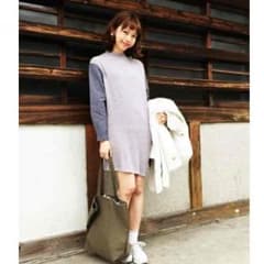 もえぱん様専用 Kastane ハイネックシャツ袖ワンピースのサムネイル