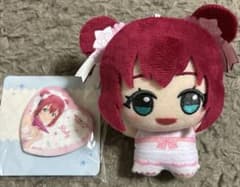 ラブライブ！ サンシャイン!! ちびぐるみ 黒澤ルビィ　缶バッジセット