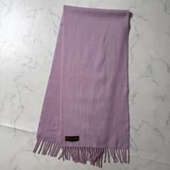 美品】ロロピアーナ マフラー カシミヤ100% ピンク 高級 イタリア製